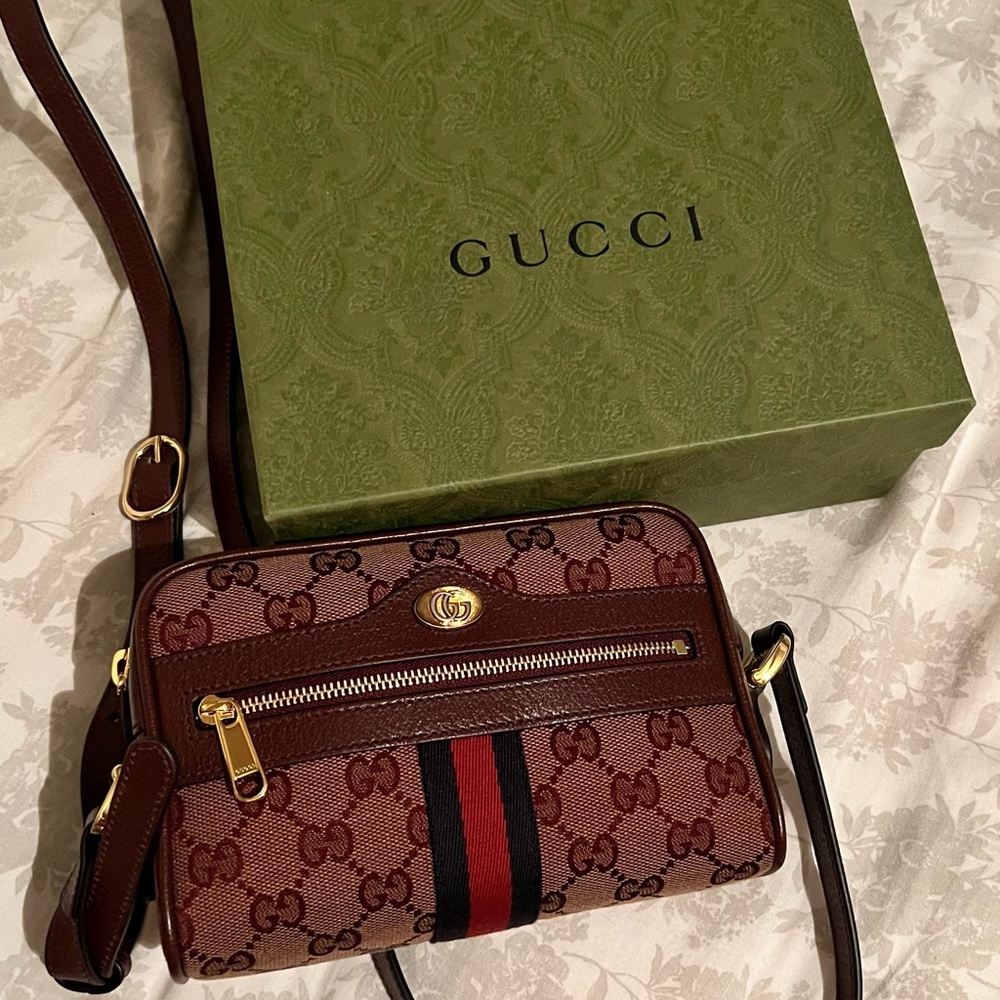 Authentic Ophidia mini bag with Web